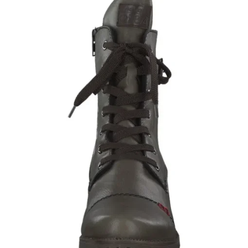 Rieker 70345, Schnürstiefel, Damen, vert