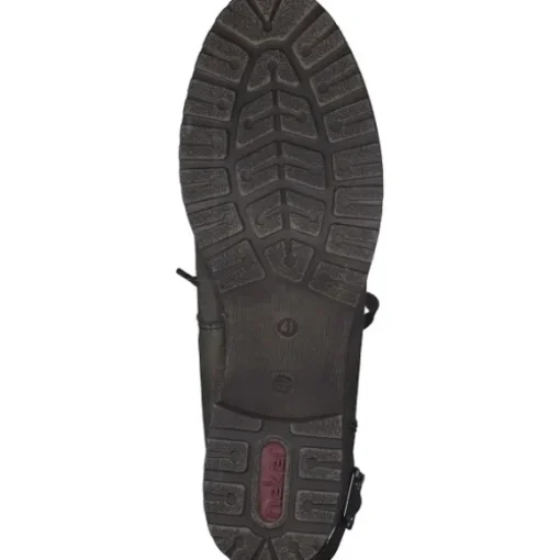 Rieker 70345, Schnürstiefel, Damen, vert