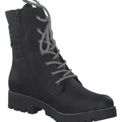 Rieker 78520, Schnürstiefel, Damen, schwarz/schwarz