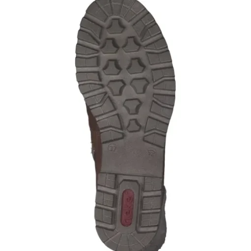 Rieker 78522, Schnürstiefel, Damen, zimt/lehm