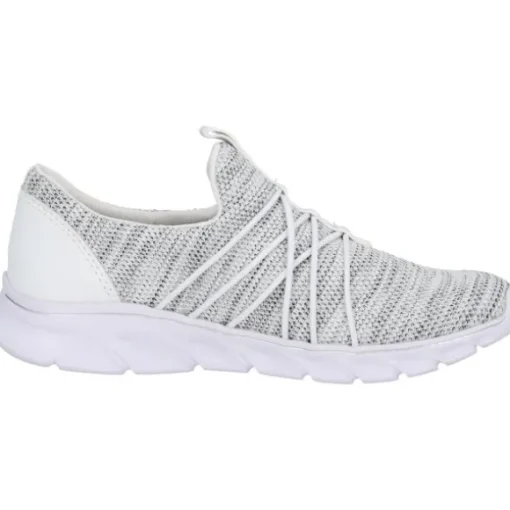 Rieker 54071, Slip-On-Sneaker, Damen, Weiß