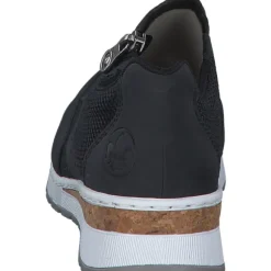 Rieker 54474, Slipper, Damen, pazifik/navy