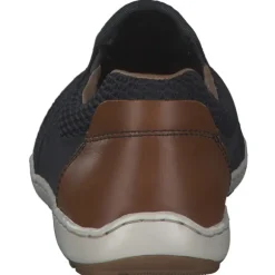 Rieker 08869, Slipper, Herren, pazifik/navy/amaretto