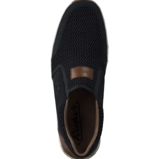 Rieker 08869, Slipper, Herren, pazifik/navy/amaretto