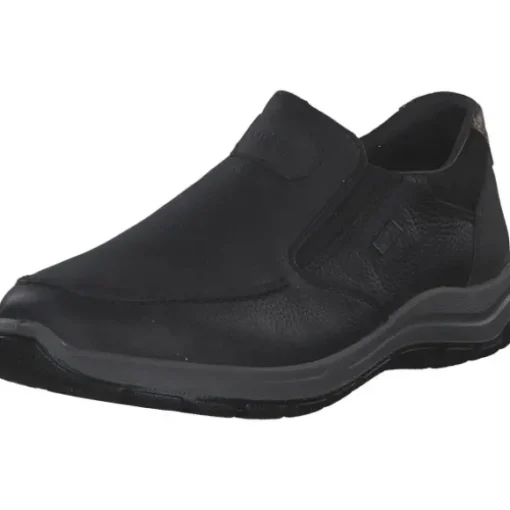 Rieker 03651, Slipper, Herren, Schwarz