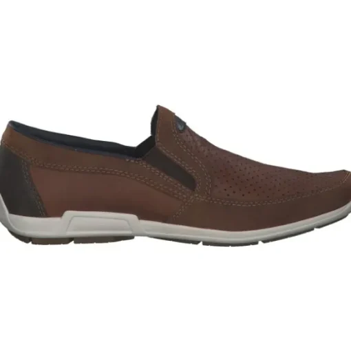 Rieker 09055, Sportliche Slipper, Herren, reh/muskat/lake/tabak