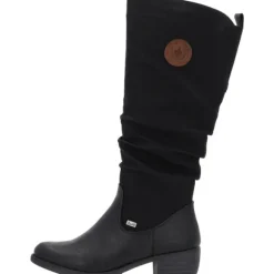 Rieker 93157, Stiefel, Damen, Schwarz (Braun/Schwarz)