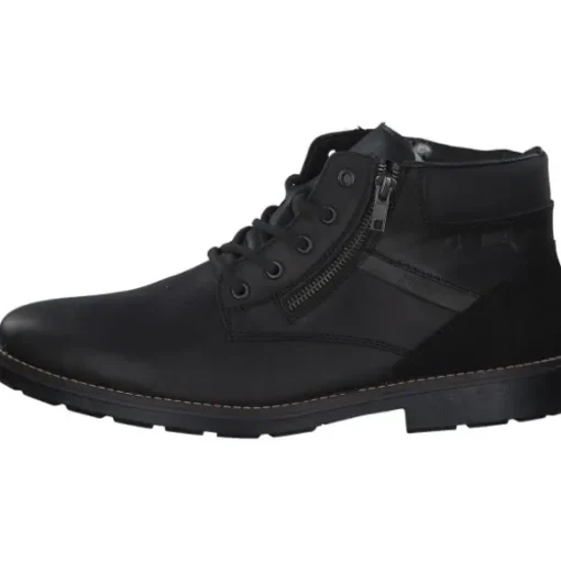 Rieker 15303, Stiefel, Herren, Schwarz