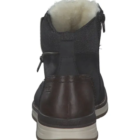 Rieker 39440, Stiefel, Herren, Schwarz