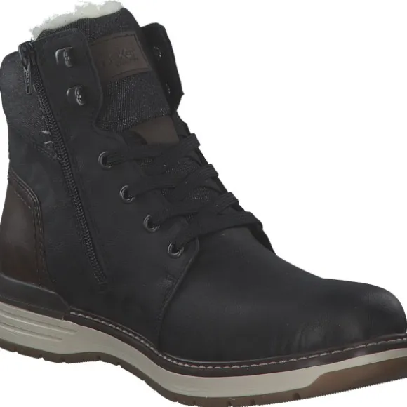 Rieker 39440, Stiefel, Herren, Schwarz