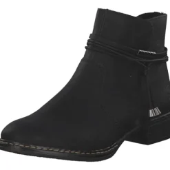 Rieker 73488, Stiefeletten, Damen, Schwarz