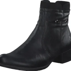 Rieker 78660, Stiefeletten, Damen, Schwarz
