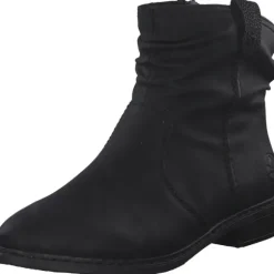Rieker 71675, Stiefeletten, Damen, Schwarz