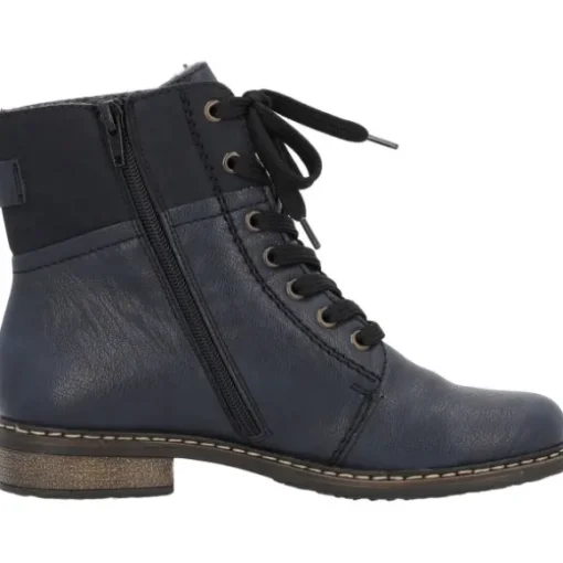 Rieker 71242, Stiefeletten, Damen, Blau (Ozean/Pazifik)