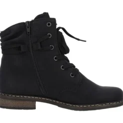 Rieker 71229, Stiefeletten, Damen, Schwarz (Schwa/Schw)