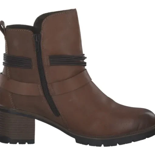 Rieker 77580-24, Stiefeletten, Damen, muskat/brandy/havanna