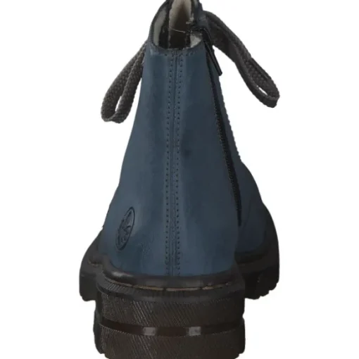 Rieker 78240, Stiefeletten, Damen, Blau