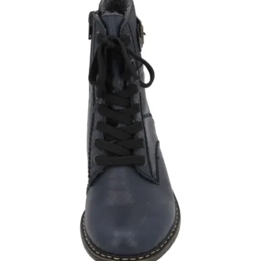Rieker 71242, Stiefeletten, Damen, Blau (Ozean/Pazifik)