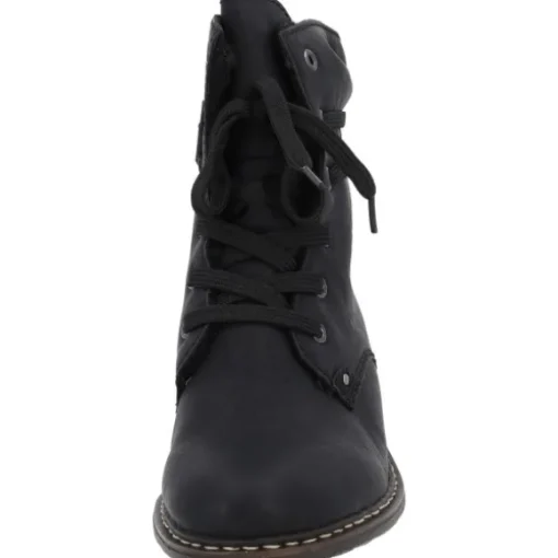 Rieker 71229, Stiefeletten, Damen, Schwarz (Schwa/Schw)