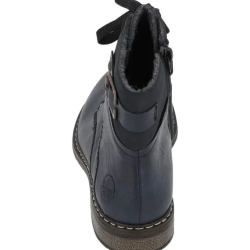 Rieker 71242, Stiefeletten, Damen, Blau (Ozean/Pazifik)