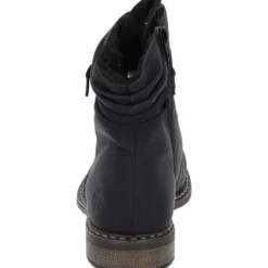 Rieker 71229, Stiefeletten, Damen, Schwarz (Schwa/Schw)