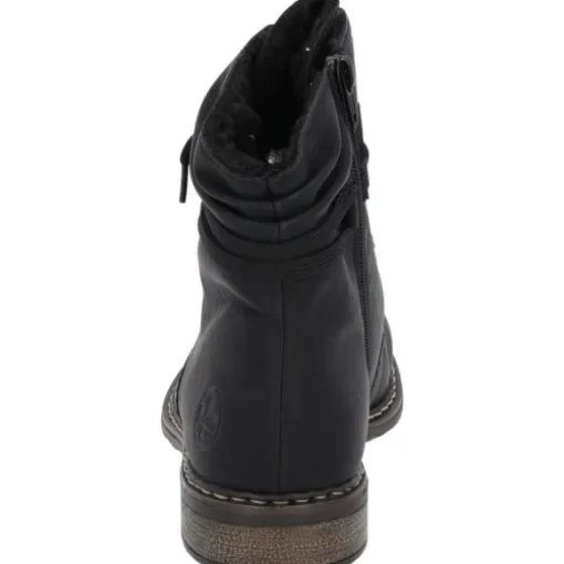 Rieker 71229, Stiefeletten, Damen, Schwarz (Schwa/Schw)