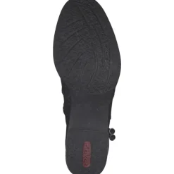 Rieker 73488, Stiefeletten, Damen, Schwarz