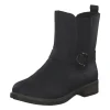 Rieker 72252-00, Winterstiefeletten, Damen, schwarz/schwarz