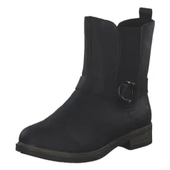 Rieker 72252-00, Winterstiefeletten, Damen, schwarz/schwarz