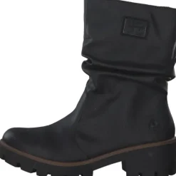 Rieker 79260, Winterstiefeletten, Damen, schwarz/schwarz