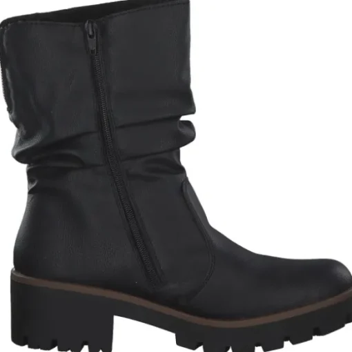 Rieker 79260, Winterstiefeletten, Damen, schwarz/schwarz