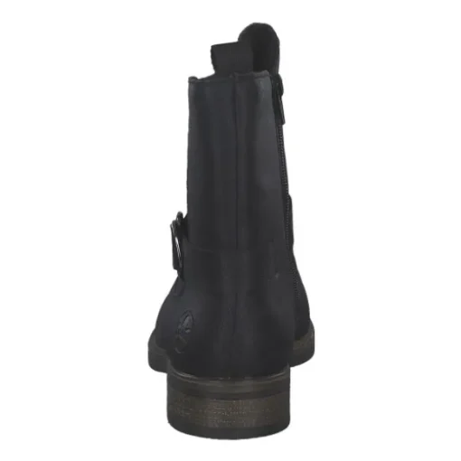 Rieker 72252-00, Winterstiefeletten, Damen, schwarz/schwarz