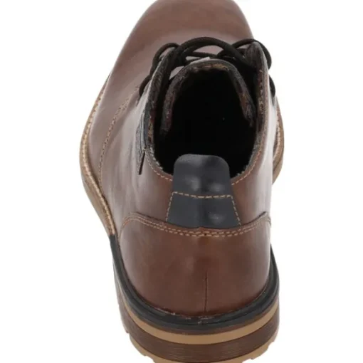 Rieker B1340, Schnürschuhe, Herren, Nuss/River