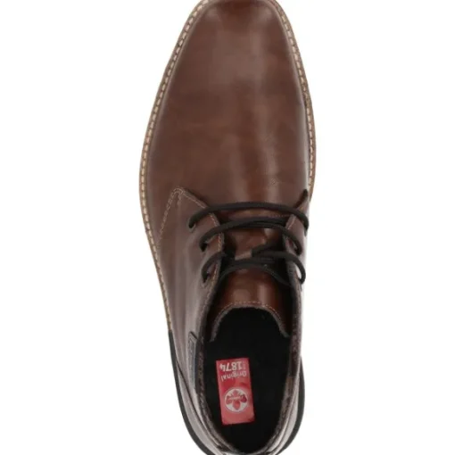 Rieker B1340, Schnürschuhe, Herren, Nuss/River
