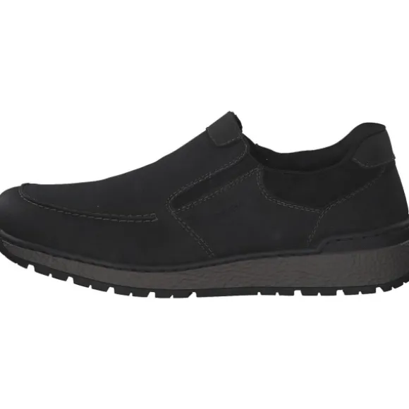Rieker B9062, Slip-On-Sneaker, Herren, Schwarz