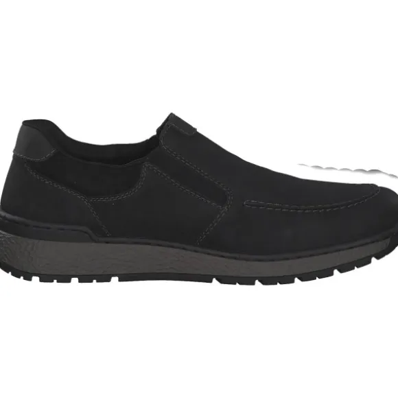 Rieker B9062, Slip-On-Sneaker, Herren, Schwarz