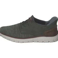 Rieker B6658, Sportliche Slipper, Herren, salbei/moor/nuss/rauch