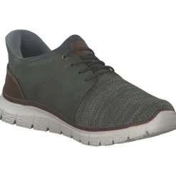 Rieker B6658, Sportliche Slipper, Herren, salbei/moor/nuss/rauch