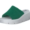 Rieker Evolution W1551, Plateau-Pantoletten, Damen, applegreen
