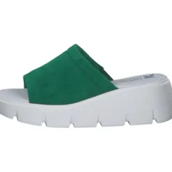 Rieker Evolution W1551, Plateau-Pantoletten, Damen, applegreen