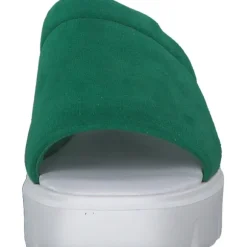 Rieker Evolution W1551, Plateau-Pantoletten, Damen, applegreen