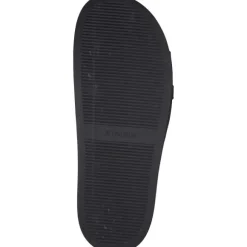 Rieker Evolution W1452, Plateau-Pantoletten, Damen, schwarz