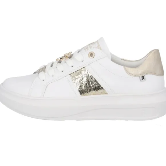 Rieker Evolution W1202, Schnürschuhe, Damen, Weiß