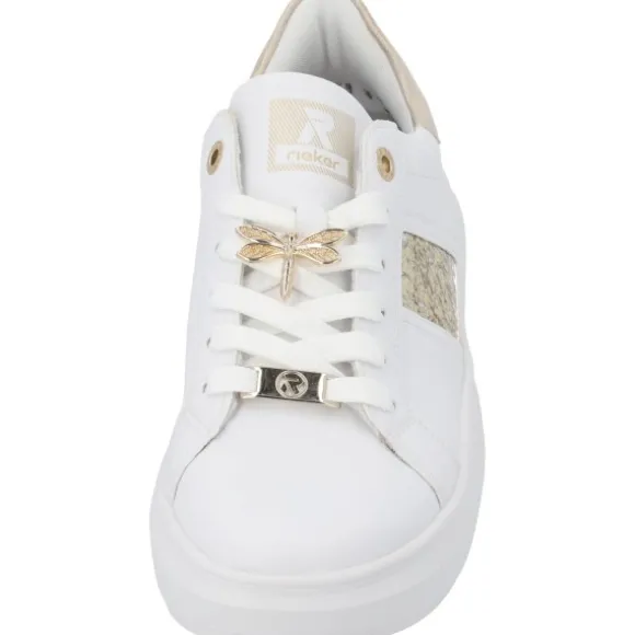 Rieker Evolution W1202, Schnürschuhe, Damen, Weiß