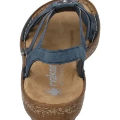 Rieker 628G9, Keilsandaletten, Damen, baltik