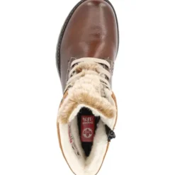 Rieker 785G1, Winterstiefel, Damen, Braun (Reh)