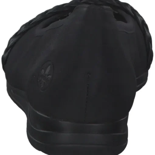 Rieker L9358, Ballerinas, Damen, schwarz/black