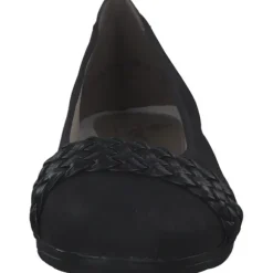 Rieker L9358, Ballerinas, Damen, schwarz/black
