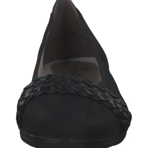 Rieker L9358, Ballerinas, Damen, schwarz/black