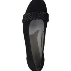 Rieker L9358, Ballerinas, Damen, schwarz/black